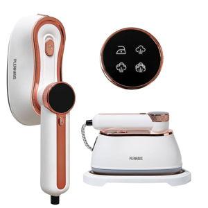 Professional Garment Steamer for Clothes 2 in 1, High Steam Volume 20g/min for Powerful Wrinkle Removal, Leak Proof, 120v, 1000w