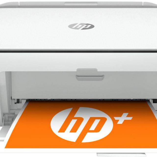 HP - DeskJet 2755e Wireless Inkjet Printer with 6 months of Instant Ink Included with HP+ - White