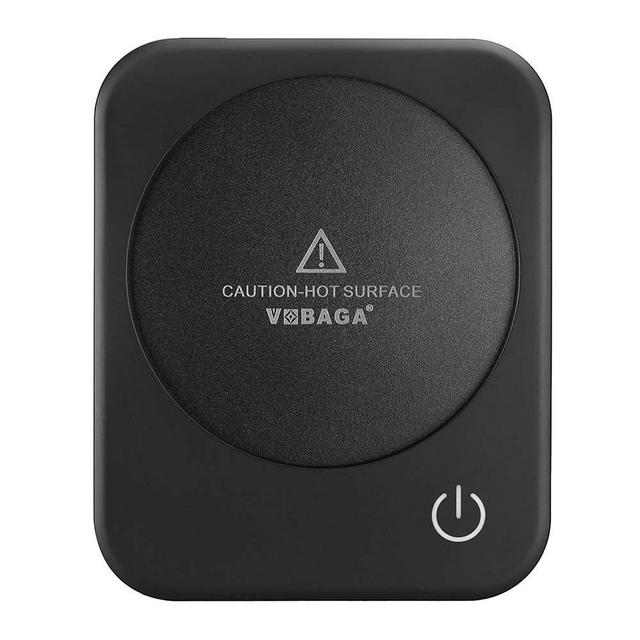 Coffee Mug Warmer, VOBAGA 4 Hours Auto Shut-Off Coffee Warmer Plate for Office Home Desk Use with 3 Temperature Settings, 20watt Electric Cup Warmer for Cocoa,Tea, Water, Milk, (No Cup)