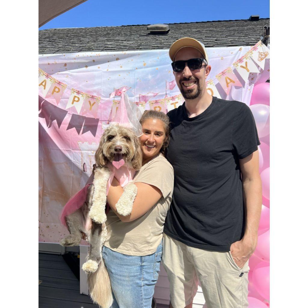 Mia's birthday paw-ty
