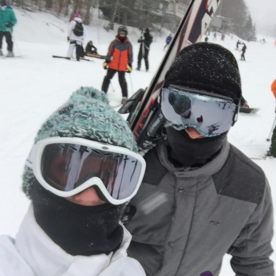 {2.14.16} Celebrating Valentine's Day and skiing
in Sugar Mountain, NC