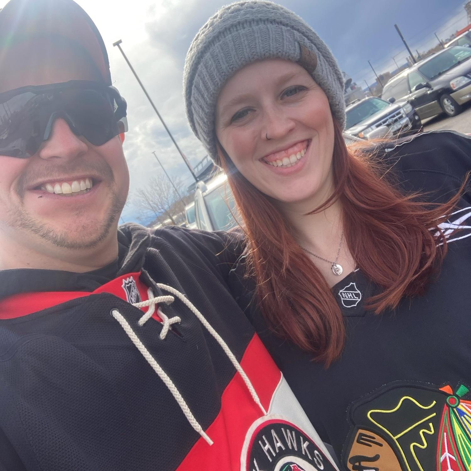 My first hockey game!