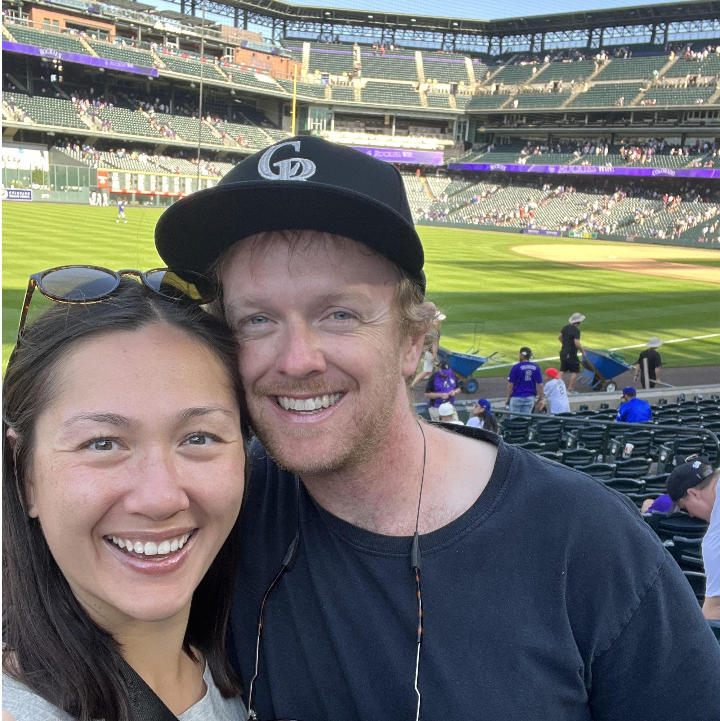 Rockies game in Denver, Colorado - Oct 2023