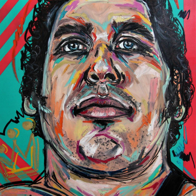 Andre the Giant - Pro Wrestler - Artist...