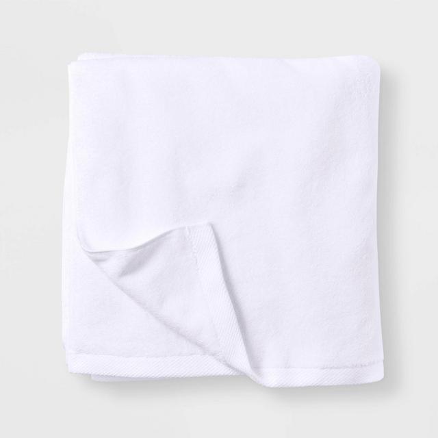 Organic Bath Sheet White - Casaluna™