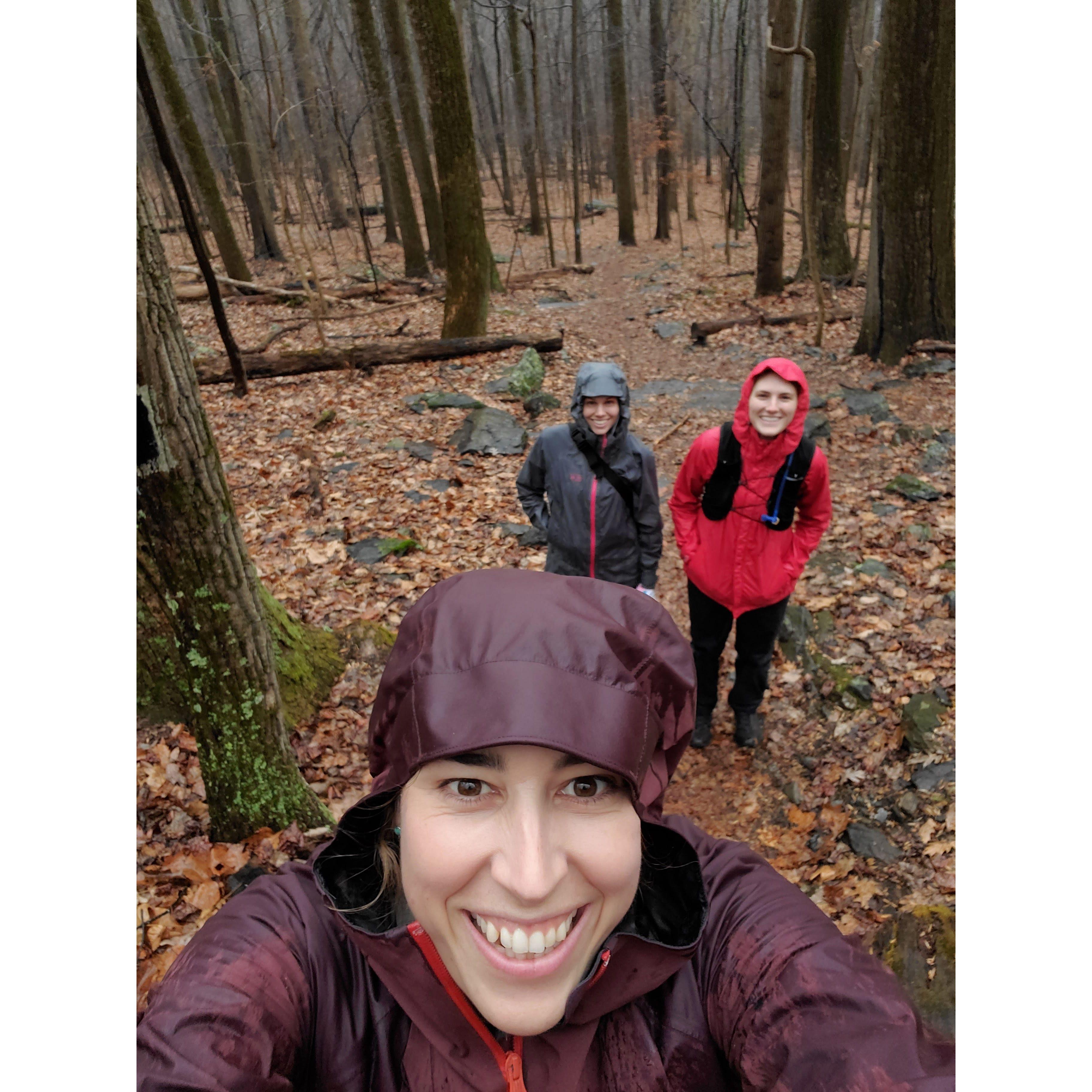 Ending the year with a rainy hike - NYE 2022