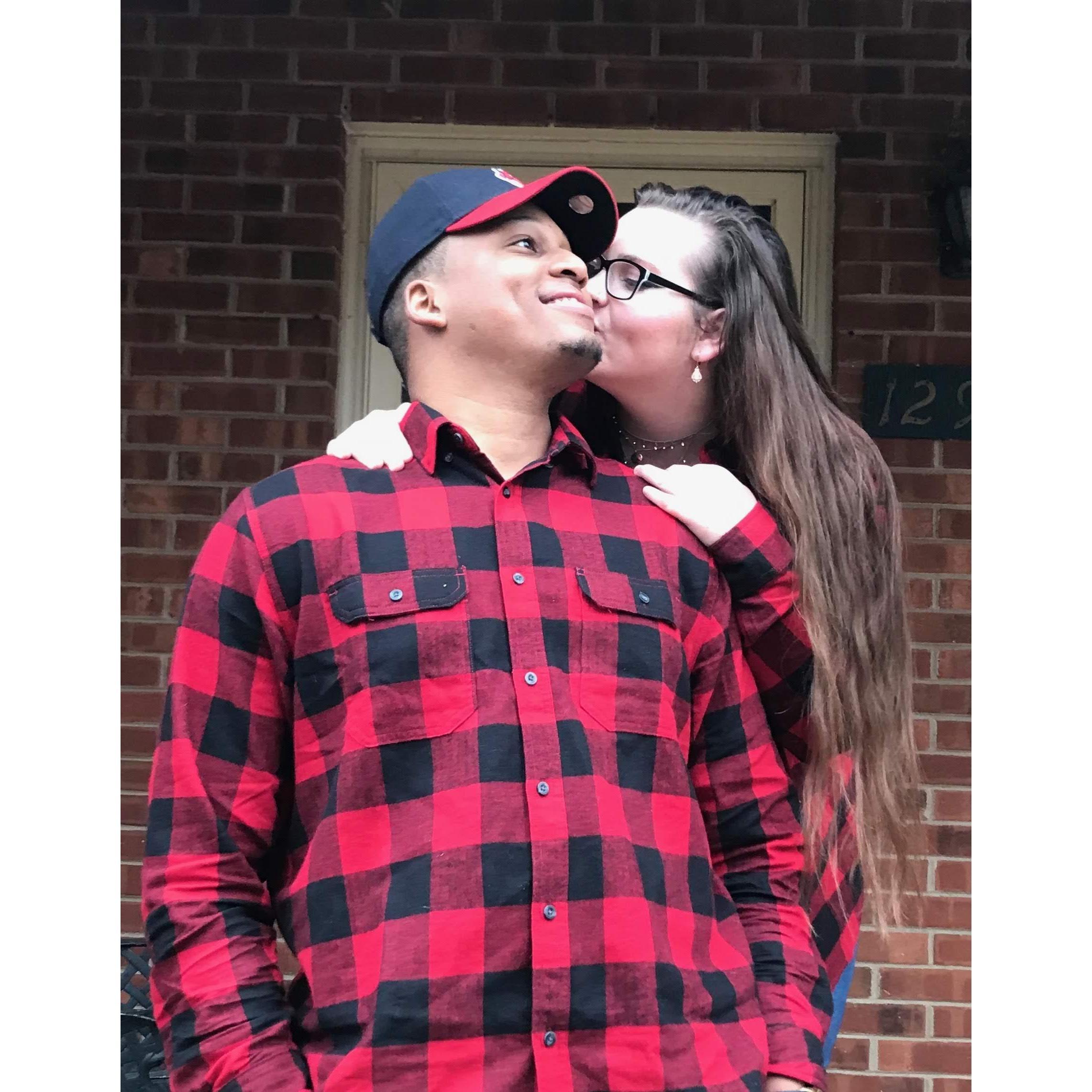 Our first Thanksgiving together!