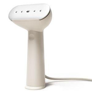 Steamery Handheld Clothes Steamer Cirrus 3, 1200W, US Plug, Heated Ironing Plate, Fast Heat Up, Garment Wrinkle Remover, Beige