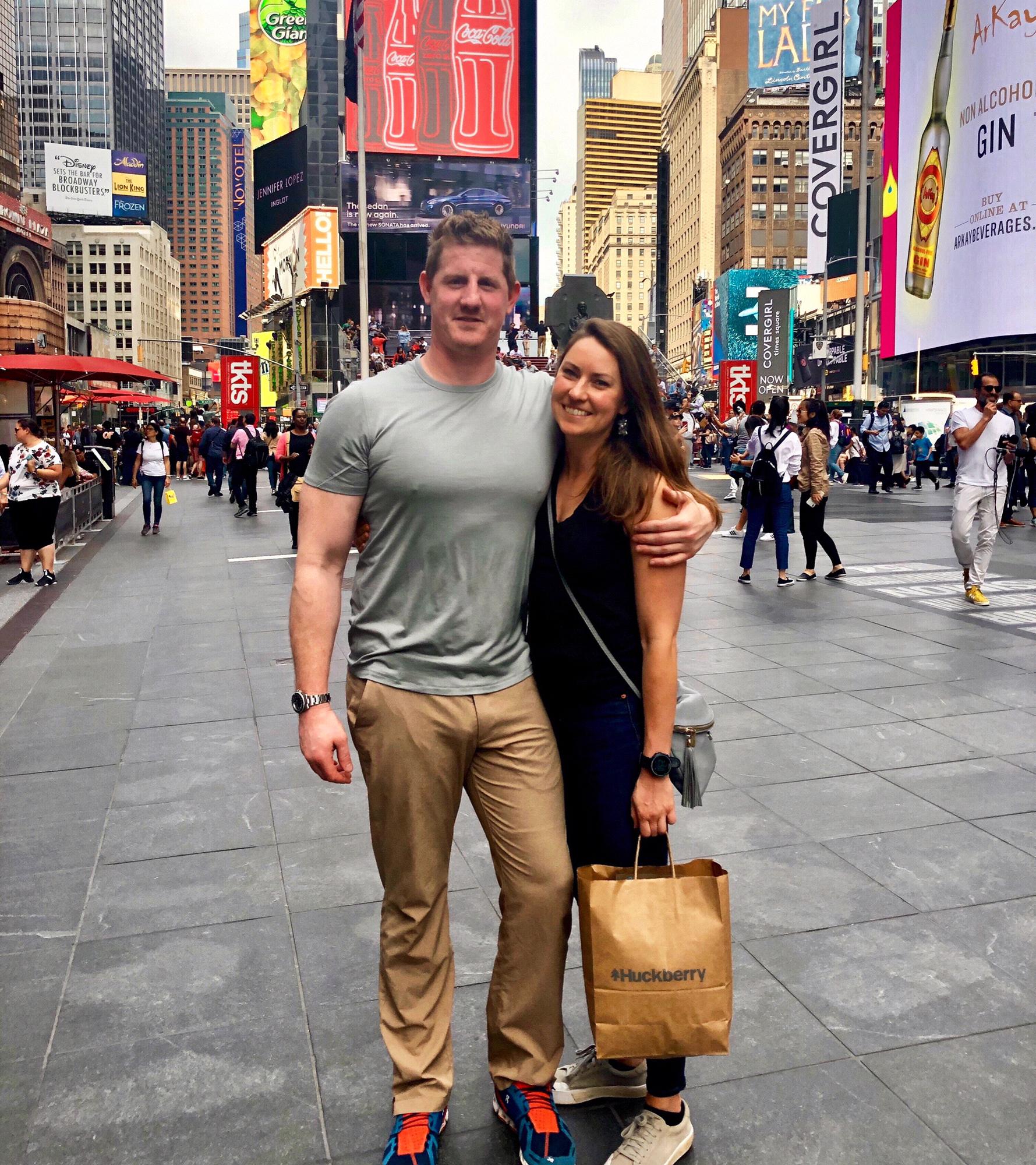 Dusty's first time in NYC!
