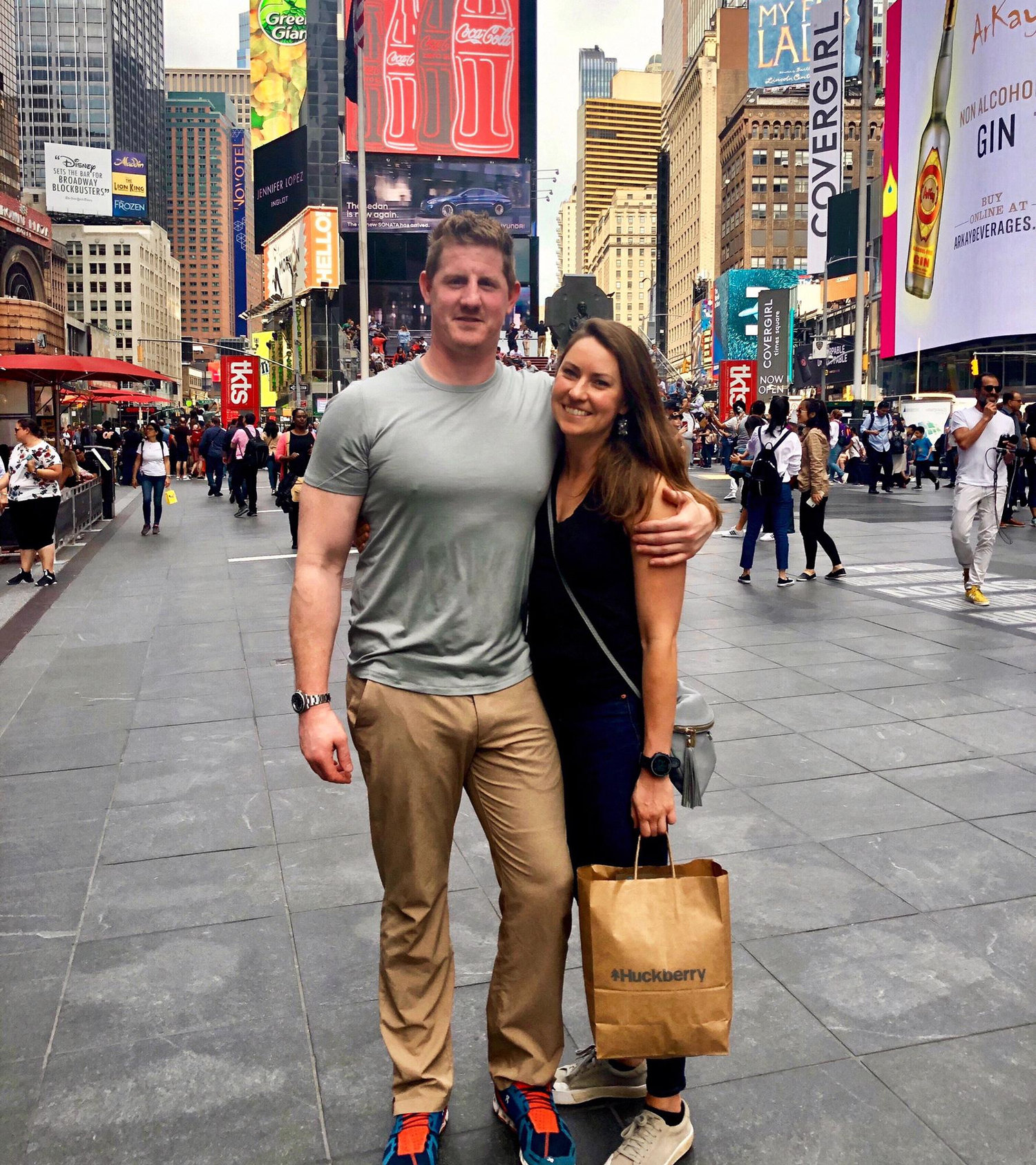 Dusty's first time in NYC!