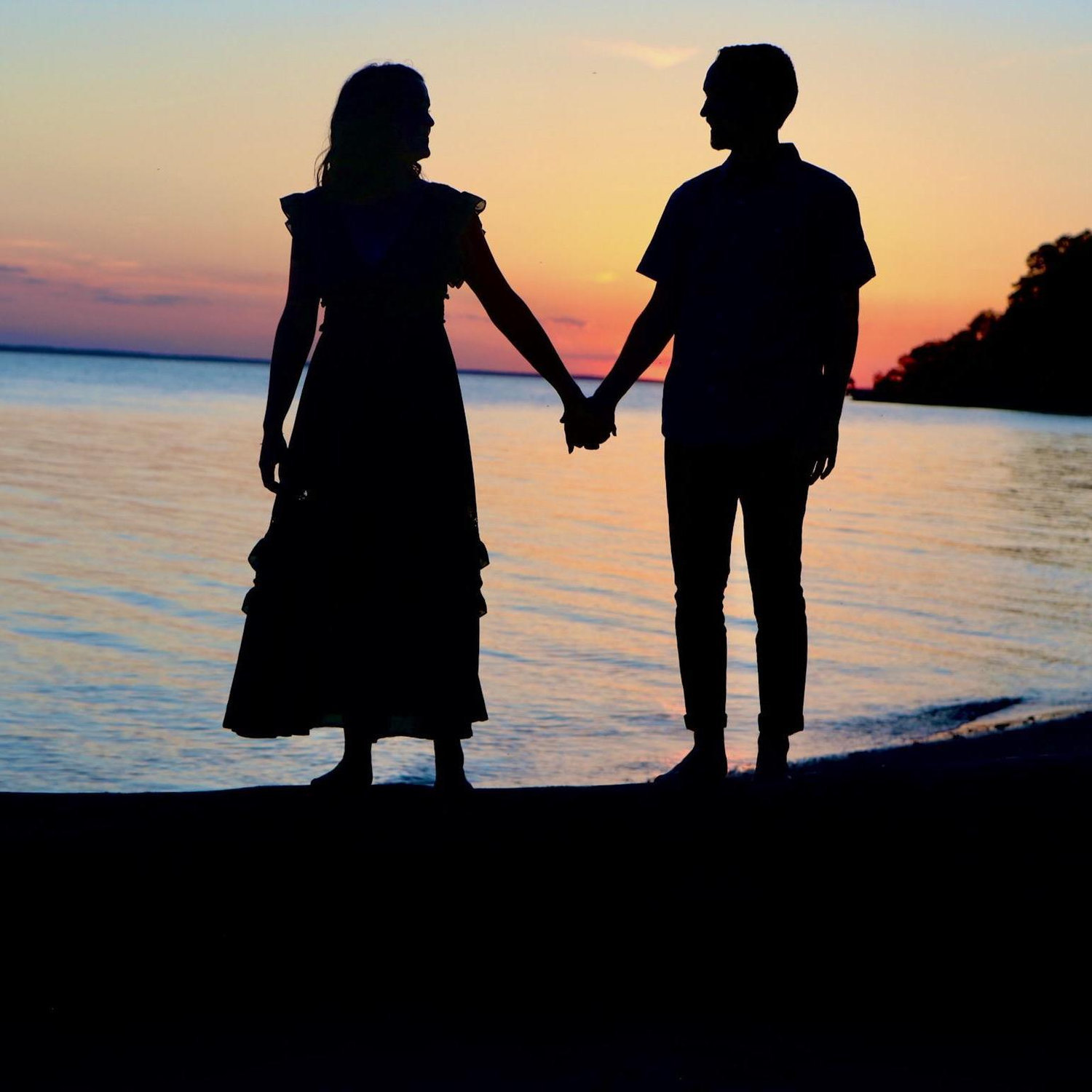 Also on our first "date" Braeden and I went to this same spot and took a photo together on this fallen tree. This will forever be a special place for B and I.