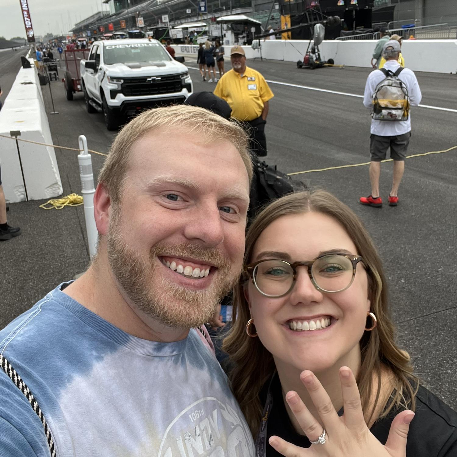 Engagement selfie!