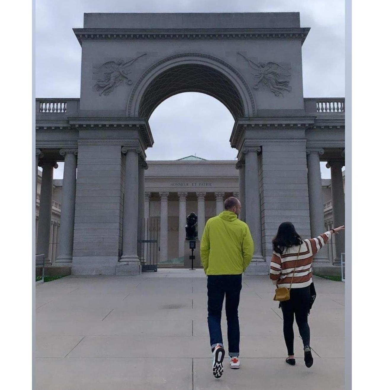 Visiting the Legion of Honor in SF
