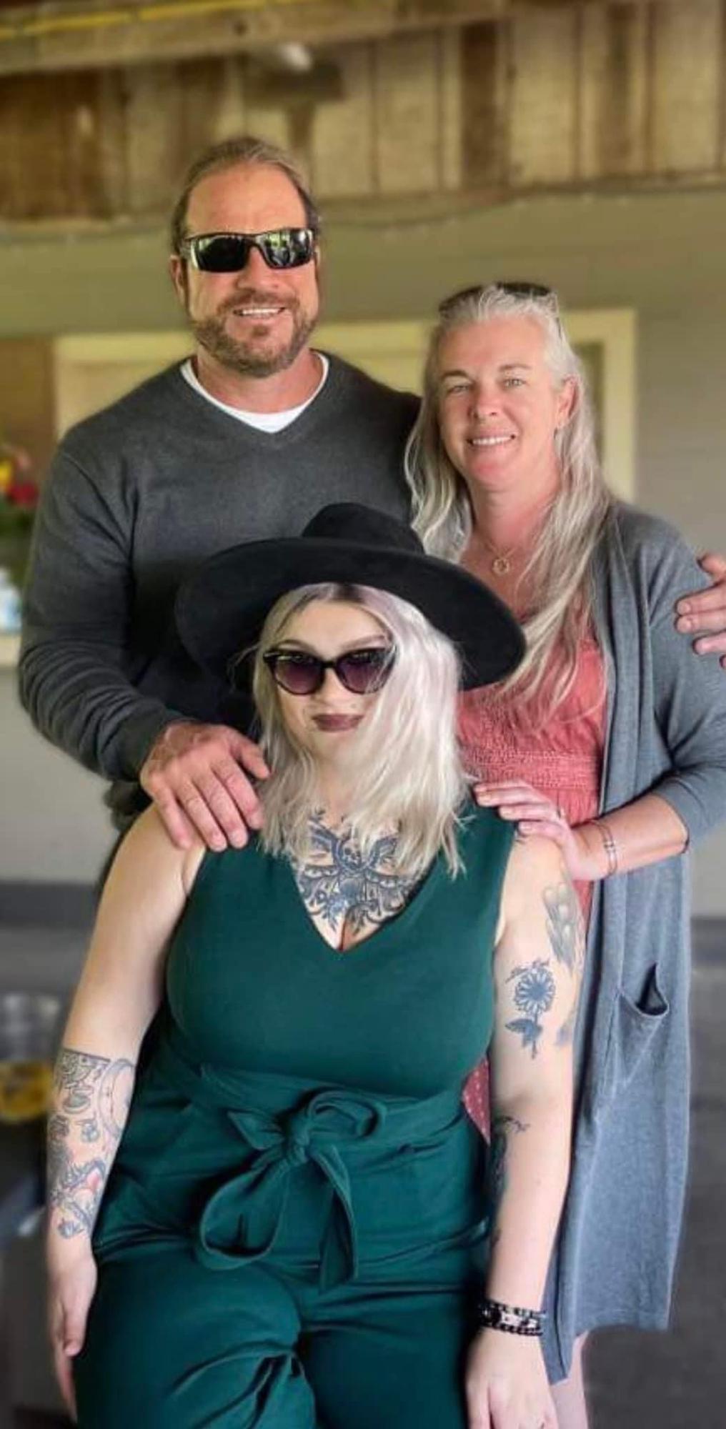 Rebecca and her Parents