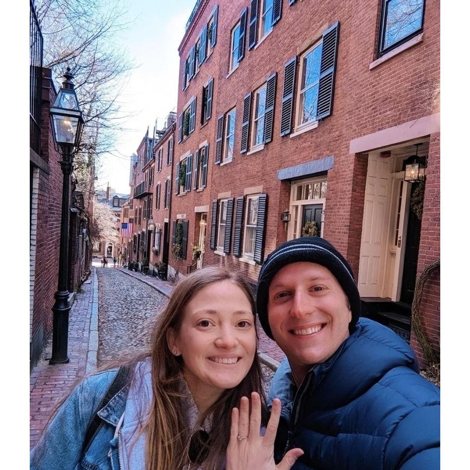 We're engaged!