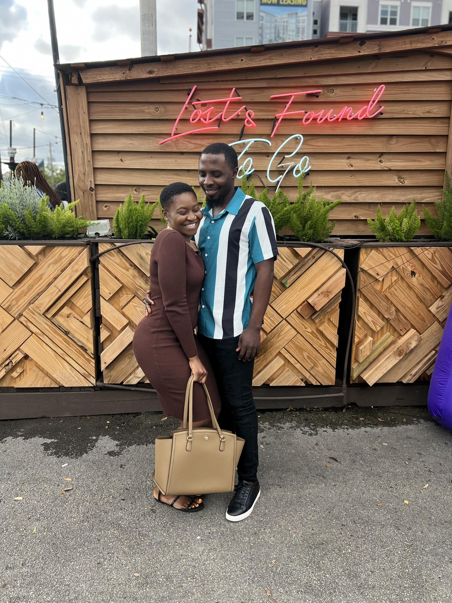 Birthday brunch for the future bride. At this point, the groom knew he wanted to propose.