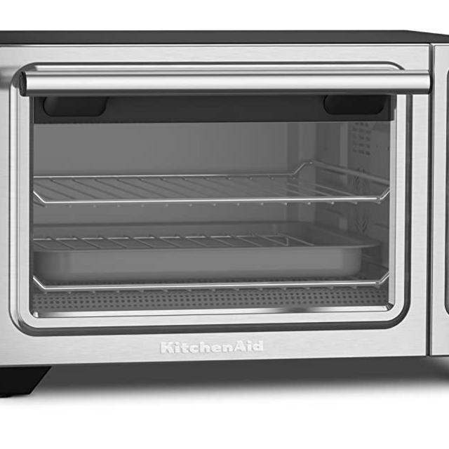 KitchenAid KCO253BM 12-Inch Compact Convection Countertop Oven - Black Matte