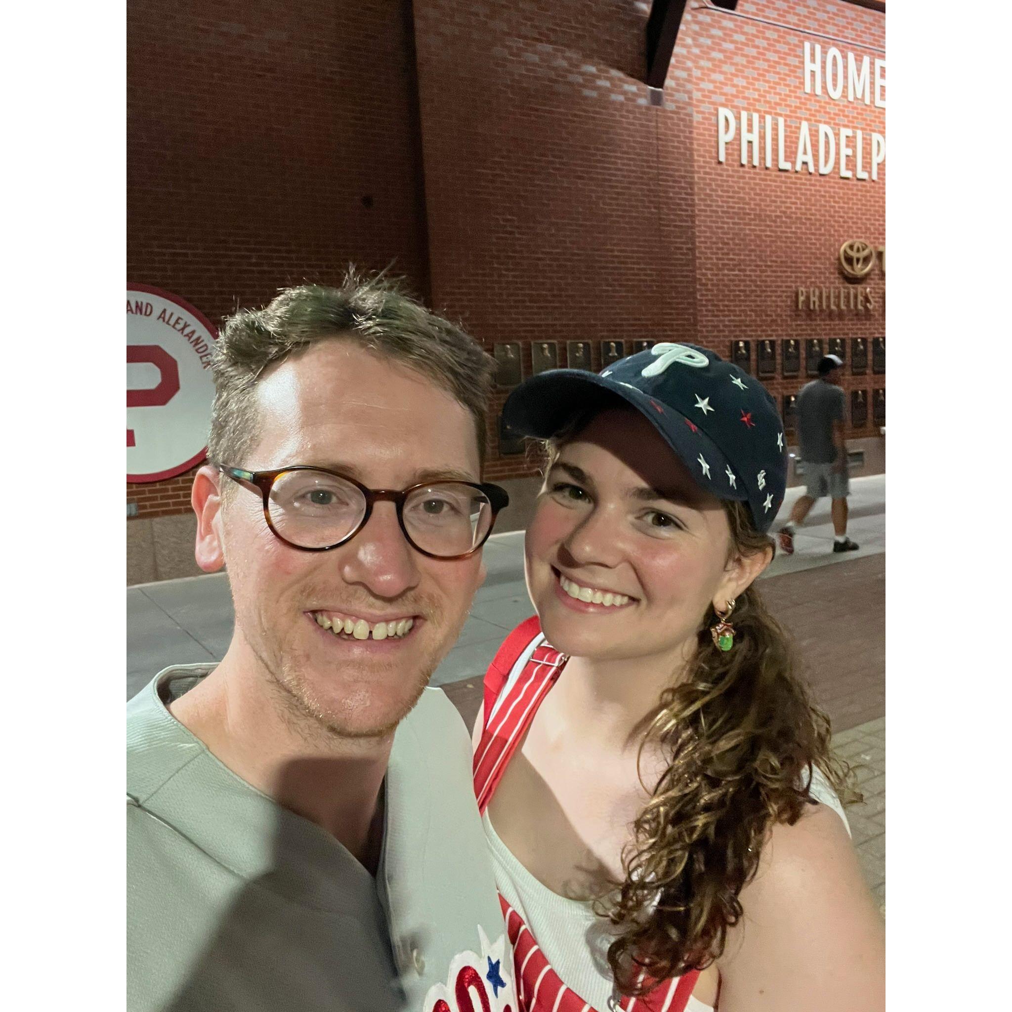 One of a million Phillies games. August 2024.