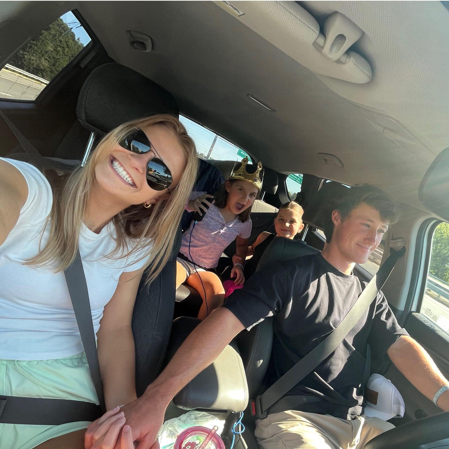 Drives with my sisters scream-singing Disney. October 5, 2024