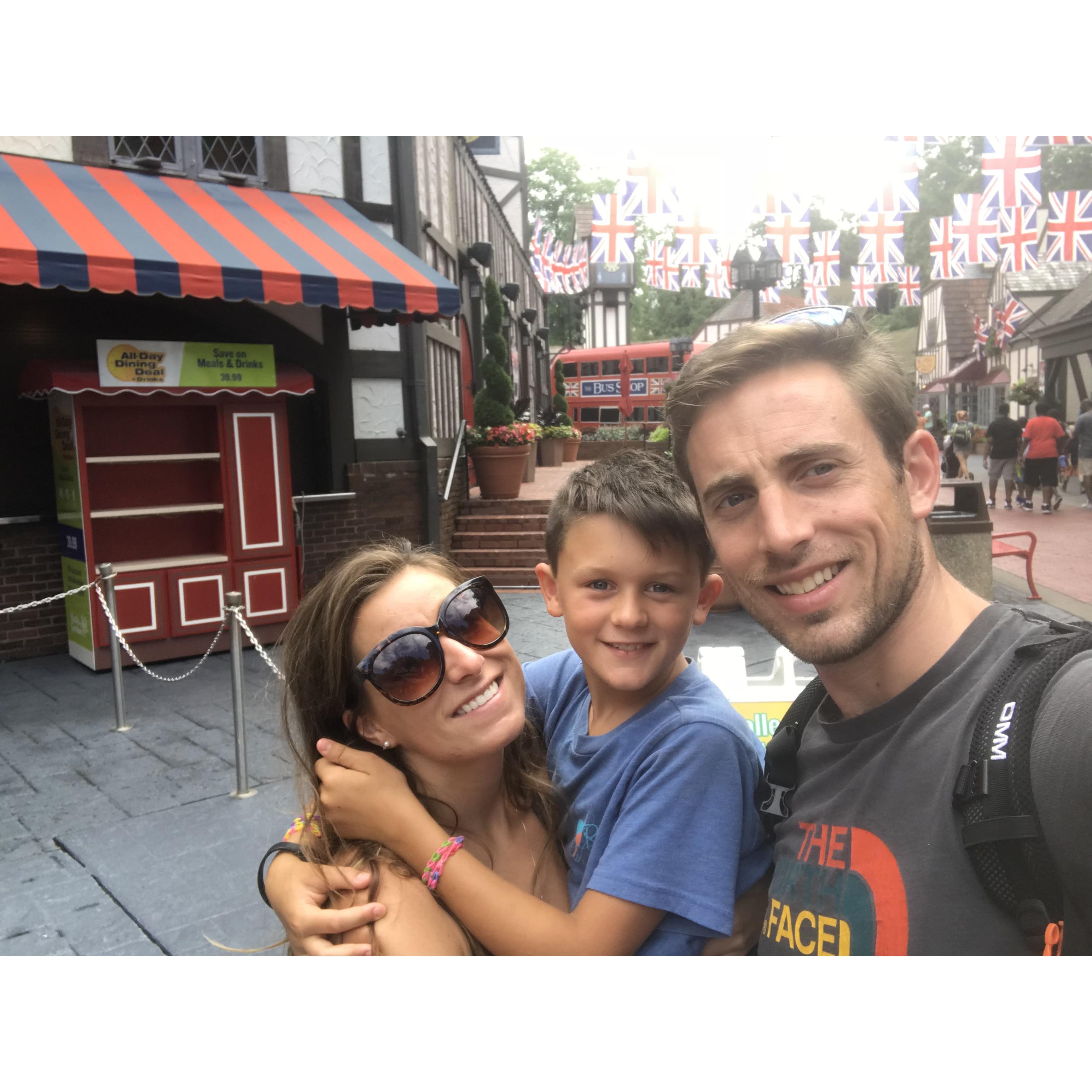 Family vacation to Busch Gardens