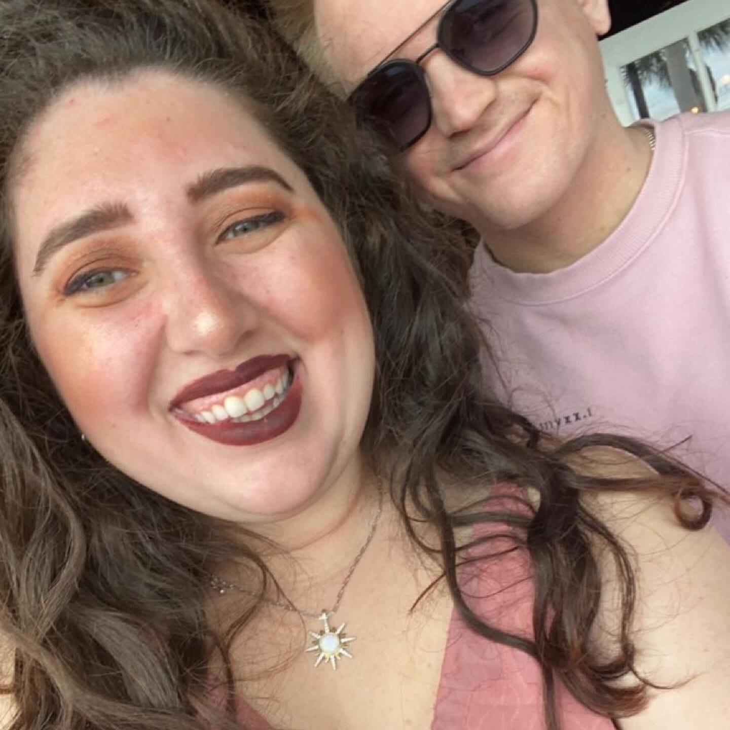 Alanna and Clayman’s first anniversary