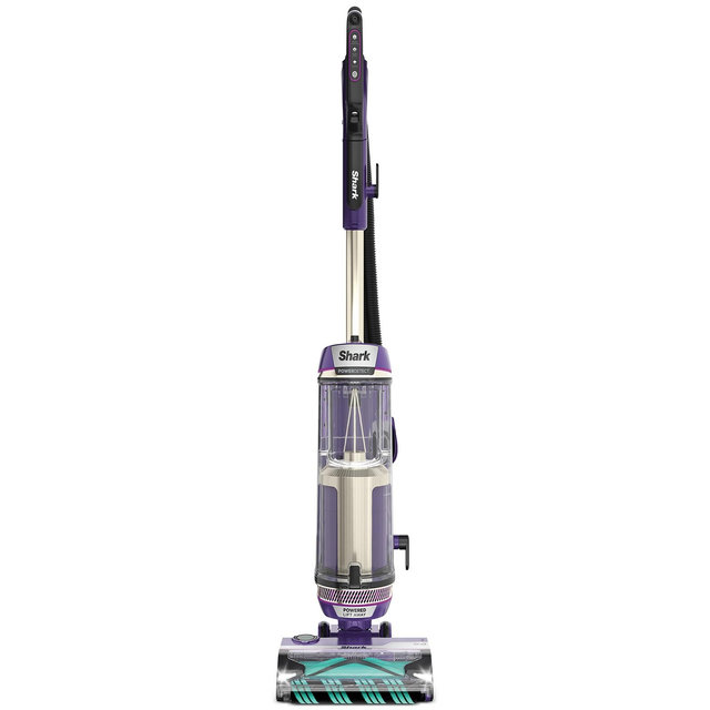 Shark POWERDETECT Upright Vacuum with DuoClean Detect Technology and Self-Cleaning Brushroll, AZ4002