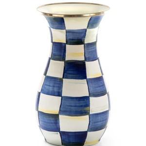 Royal Check Tall Vase