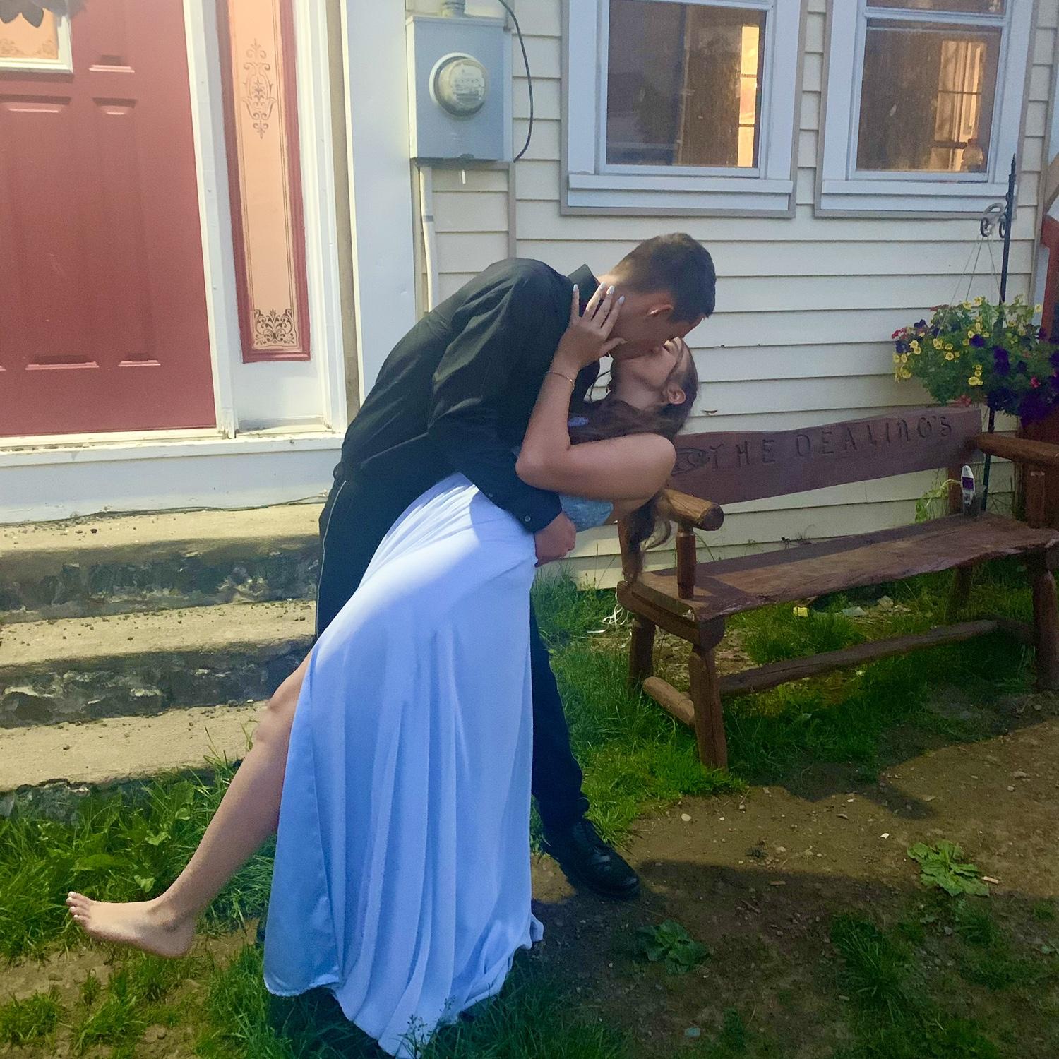 Kevin's senior prom.