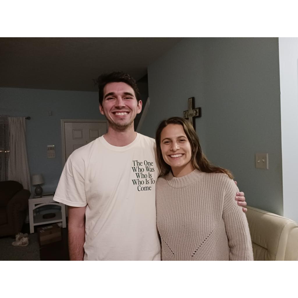 1 day before we started dating (1st picture together!)