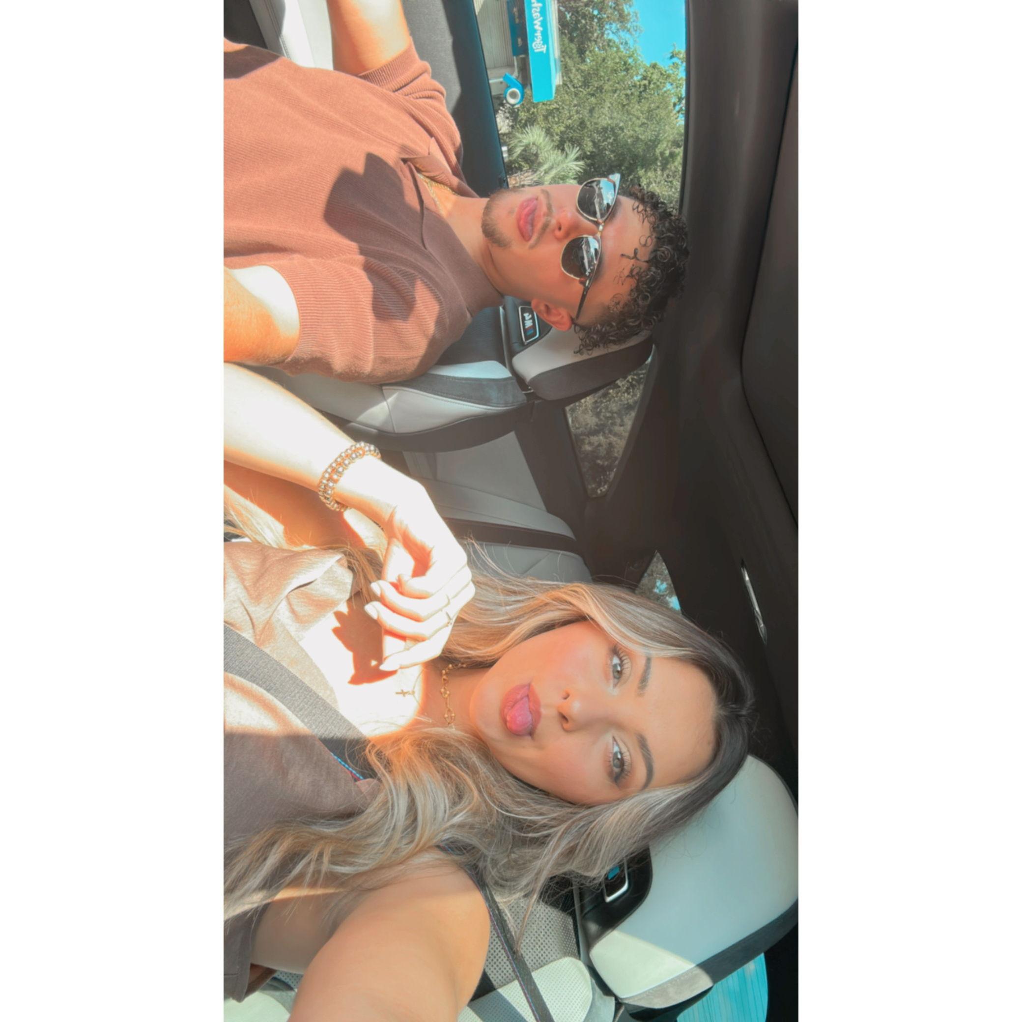 Picture before going to the 15 party