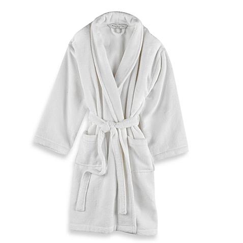 Wamsutta® Unisex Terry Bathrobe in White