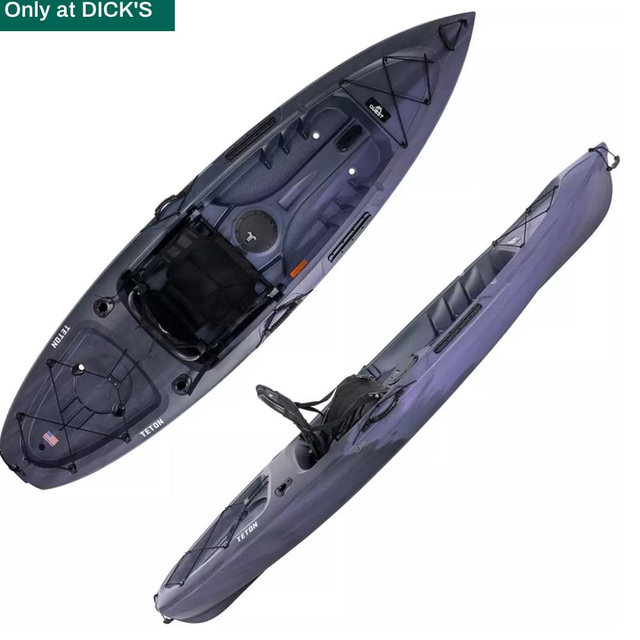 Quest Teton 100 Kayak in Emperor Fusion