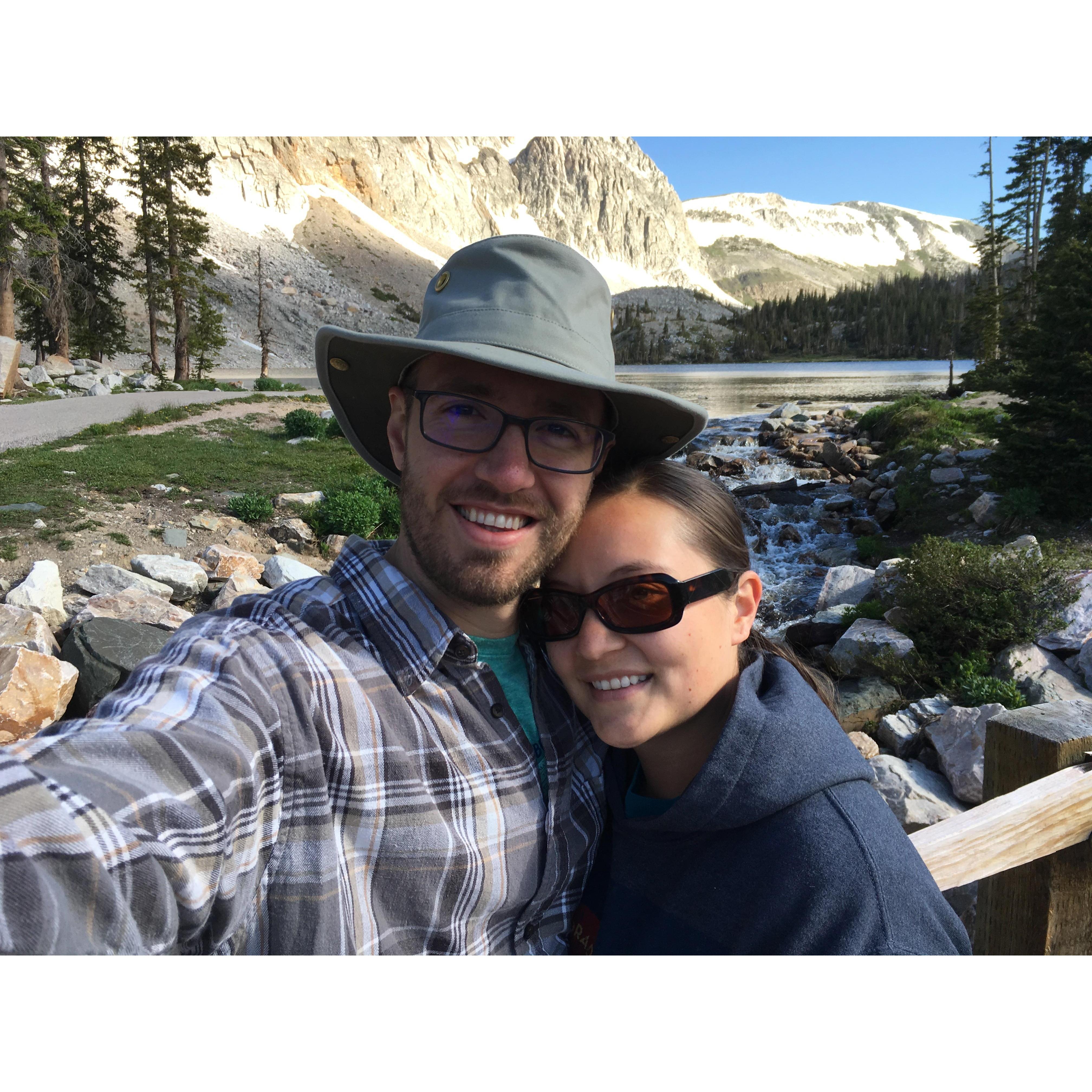 Summer camping trip to Medicine Bow, WY