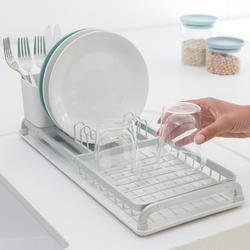Crate&Barrel Umbra UDRY Dishrack with Drying Mat