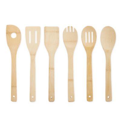 Totally Bamboo® 6-Piece Bamboo Utensil Set