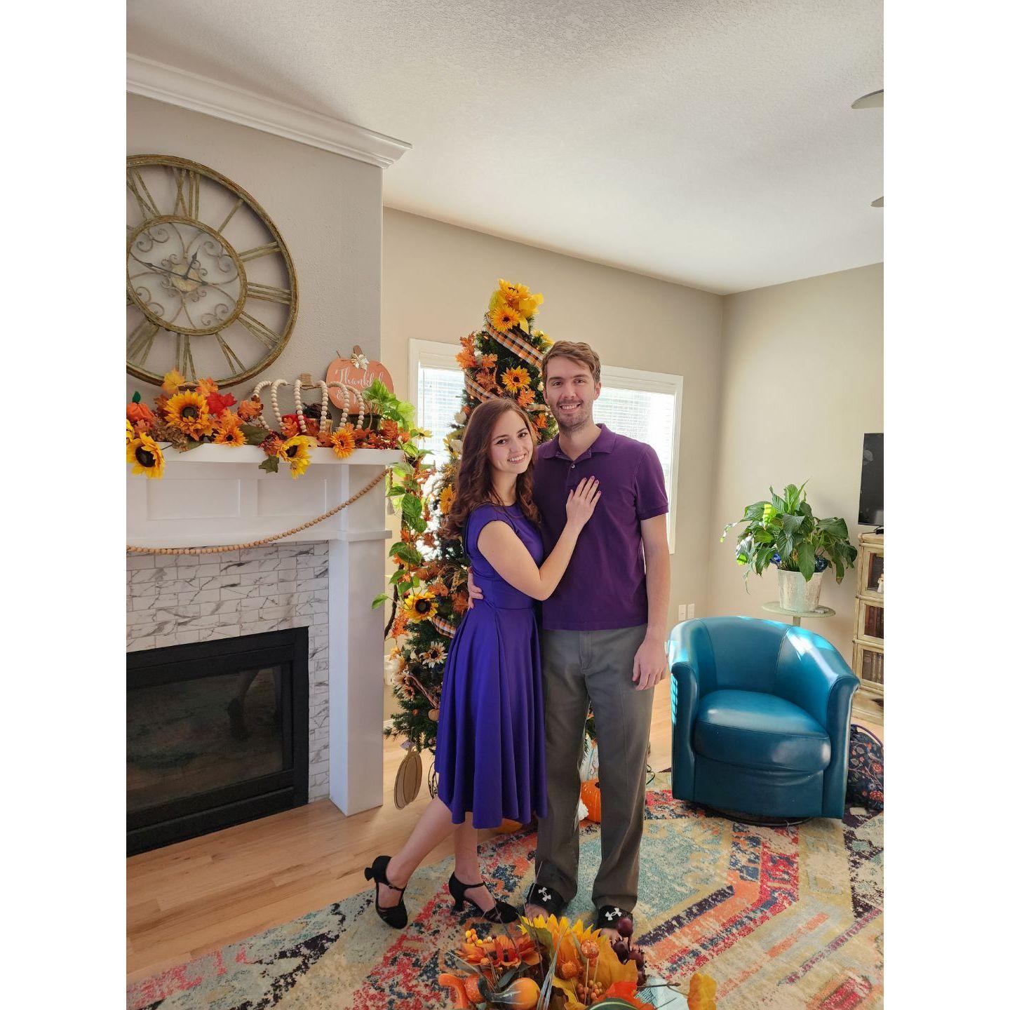 Our first holiday together