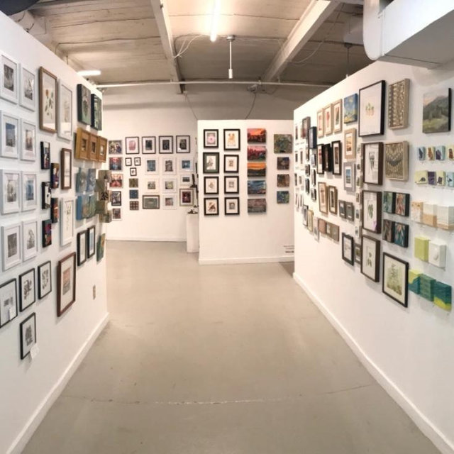 Piece from S.P.A.C.E. Gallery, our fav gallery!