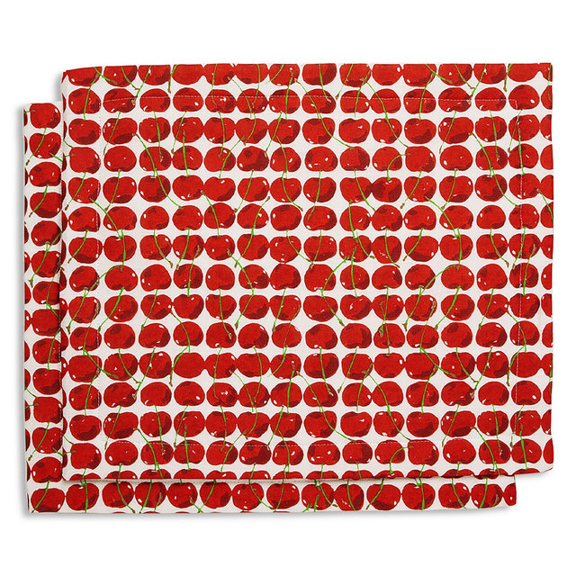 La DoubleJ Linen Print Tablemats, Set of 2