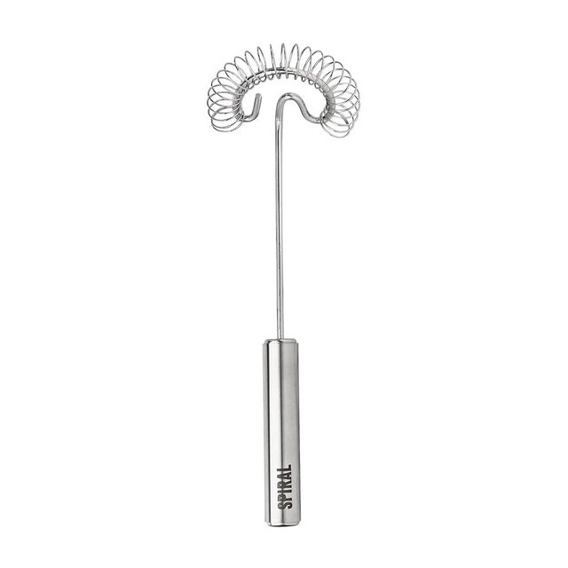 Tovolo Spiral Whisk Stainless Steel 10” Sauce and Gravy Whisk for Cooking Blending Mixing Stirring Whipping Whisking and Egg Beating, Easy to Clean Dishwasher Safe Kitchen Flat Bottom Coil Whisker