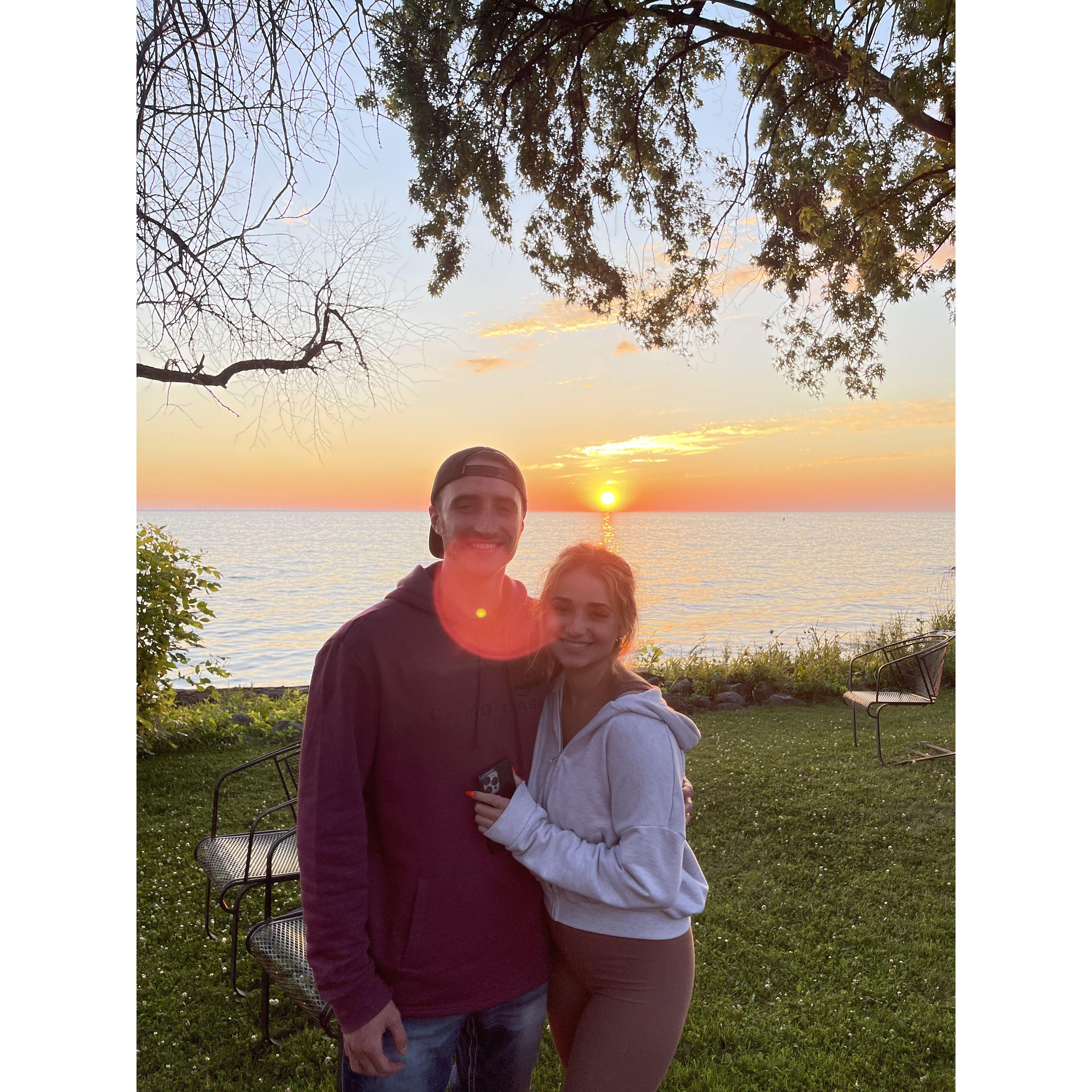 Back in WI at our favorite supper club.