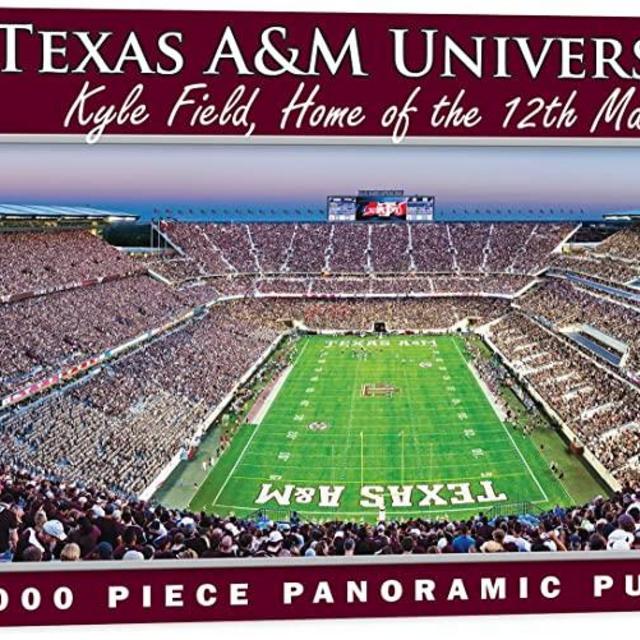 MasterPieces NCAA Unisex Stadium Panoramic Jigsaw Puzzle, 1000-Piece