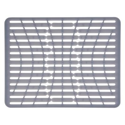 OXO 16.3" x 12.8" Silicone Sink Mat Gray