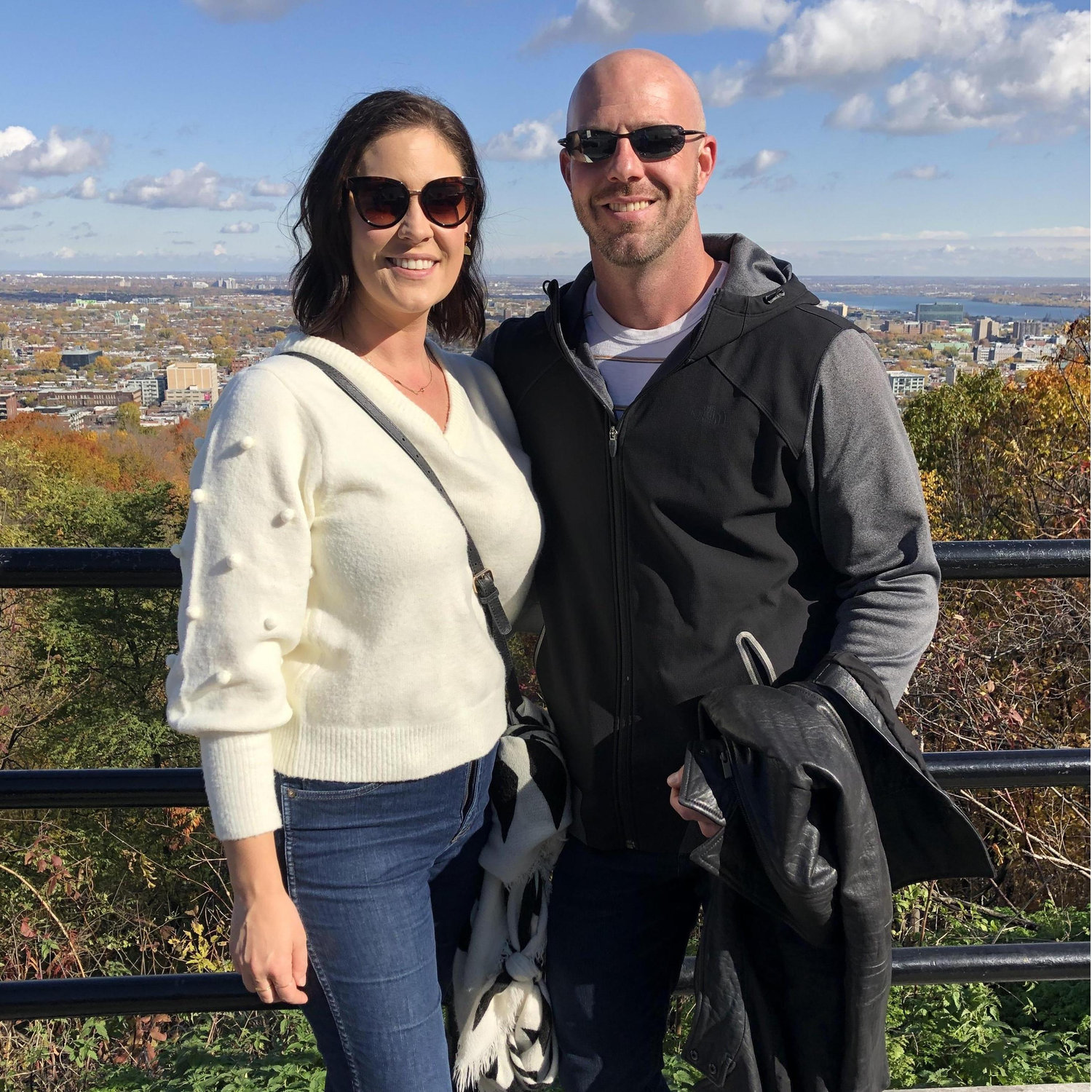 Montréal 2019- our first big trip together.