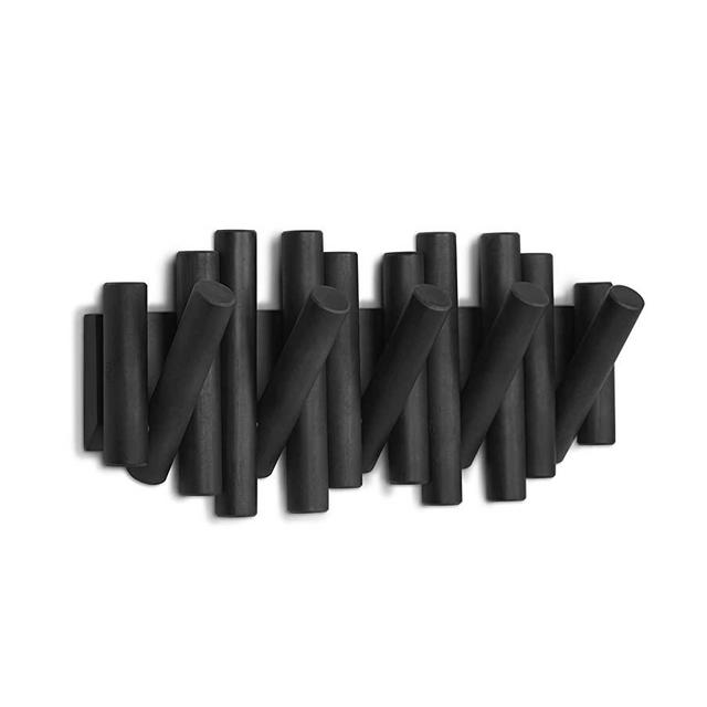 Umbra Picket Rail Hook for Entryways, Black