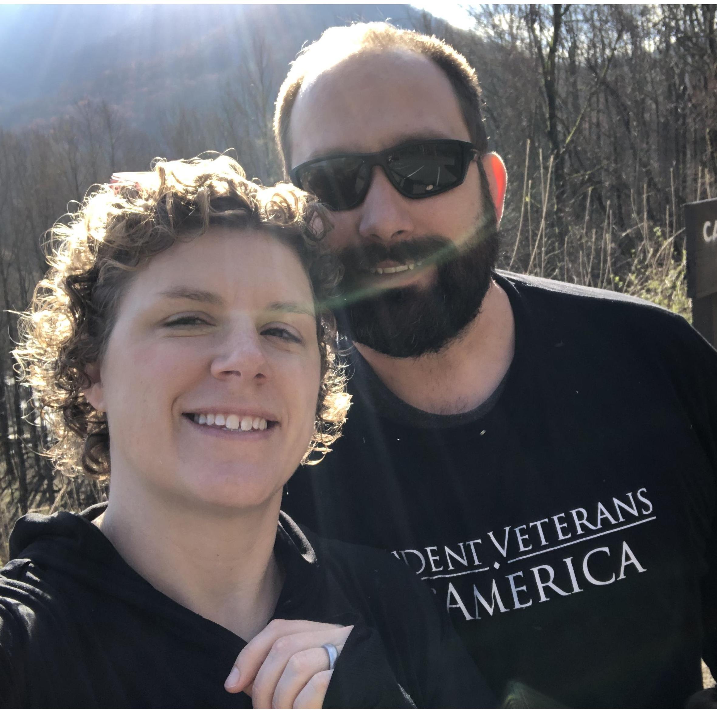 Tennessee road trip-we survived the 12 hours in a car with the 2 boys, so I think we are set for a lifetime of marriage!