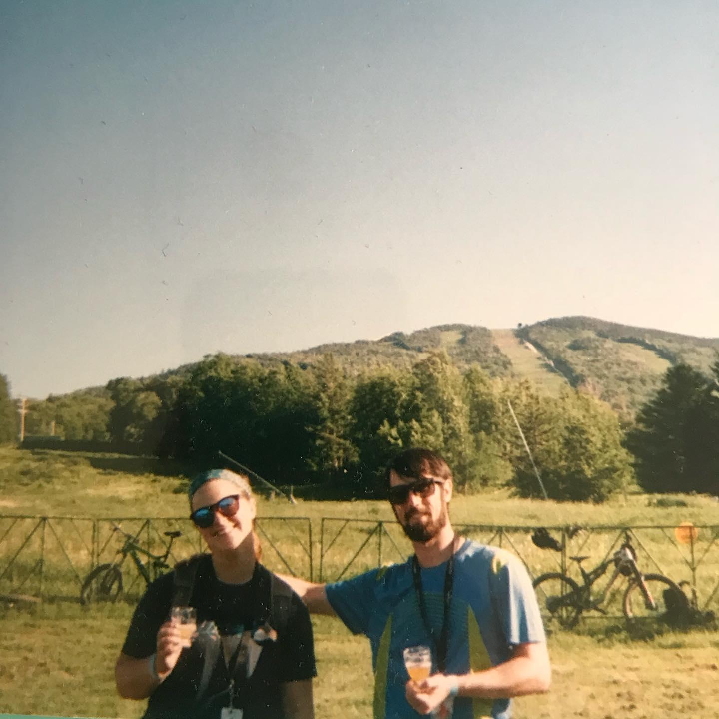 Personality pic after mountain biking