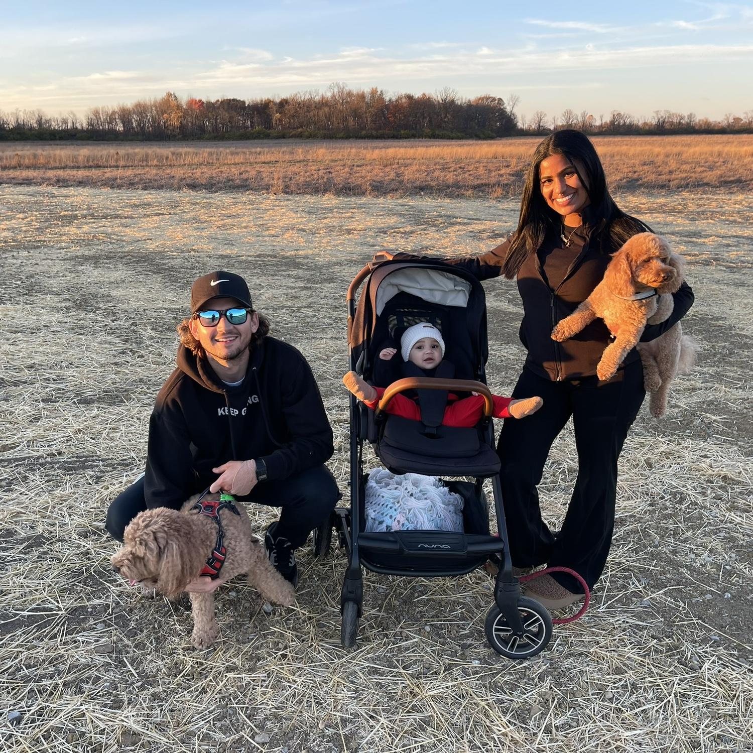 Perfect little family we made together ❤️