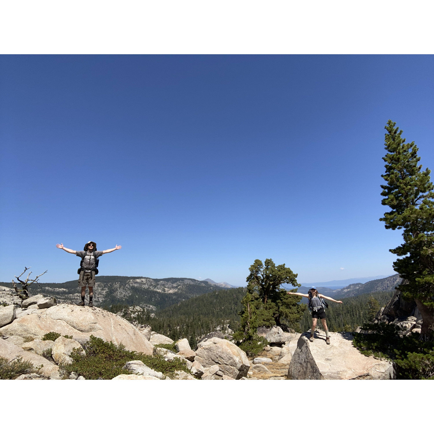 First backpacking trip together!
-Summer 2020, Round Lake, CA