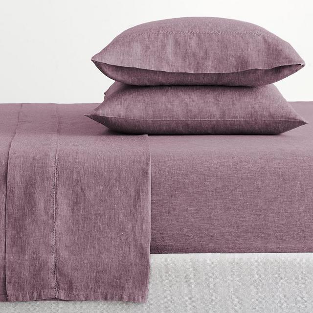 Fig Belgian Linen Sheet Set, King