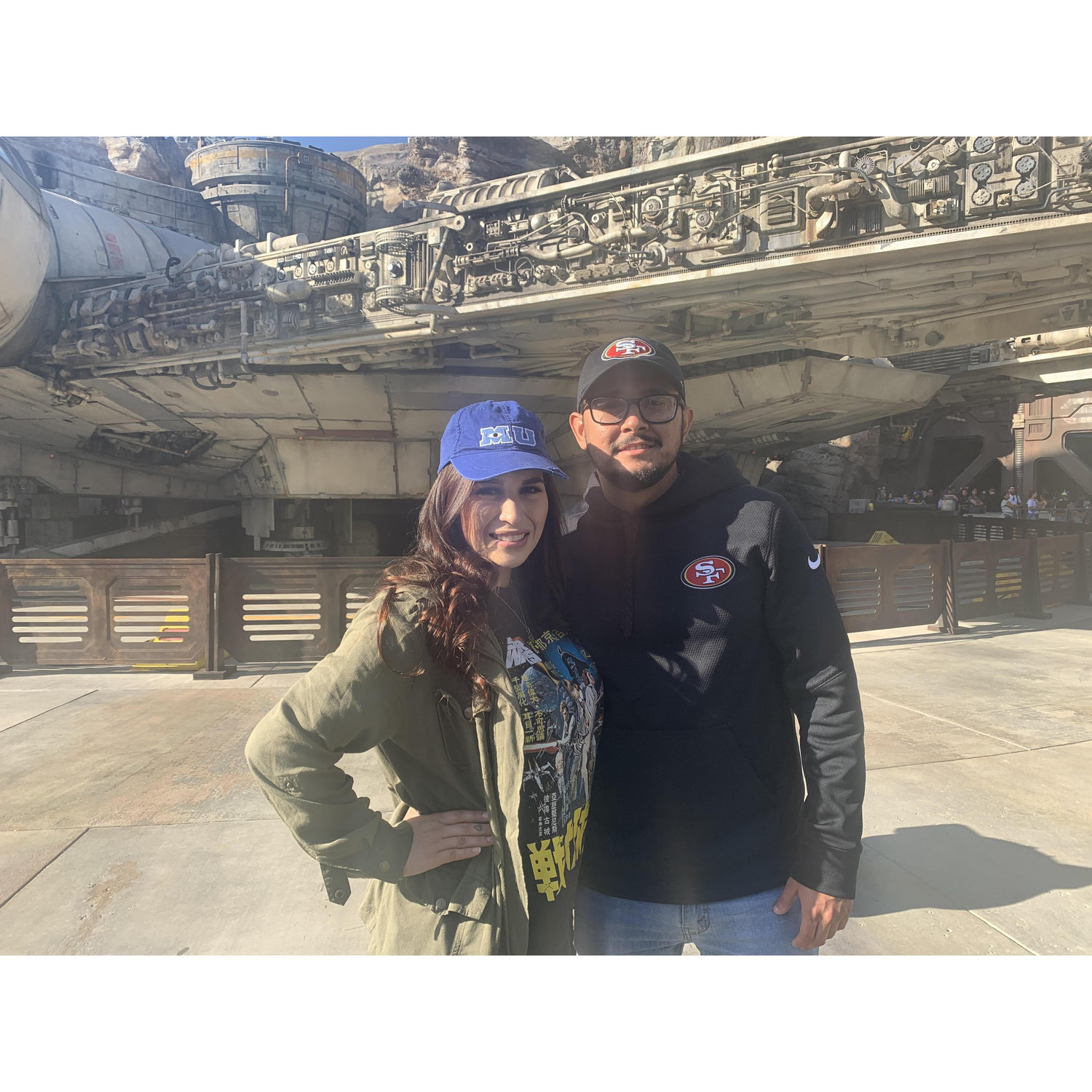 We both share a love for Disneyland! If you know Papas you know he is a huge Star Wars fan!